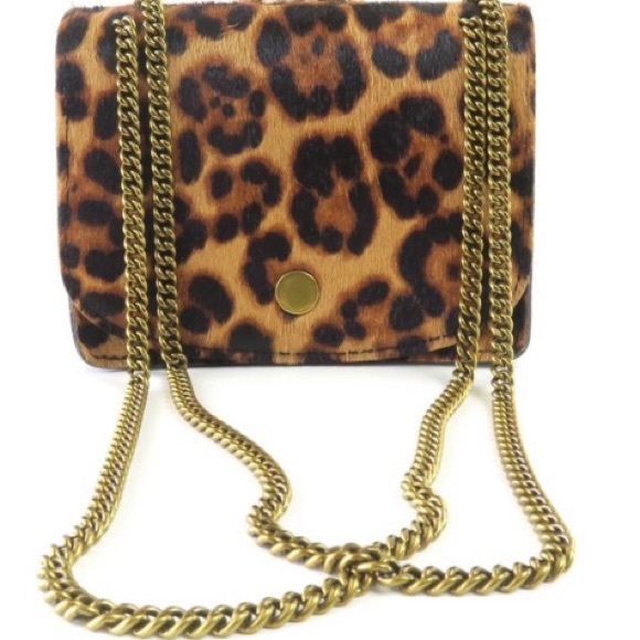 Madewell Handbags - NWT Madewell Calf Hair Leather Suede Crossbody Bag